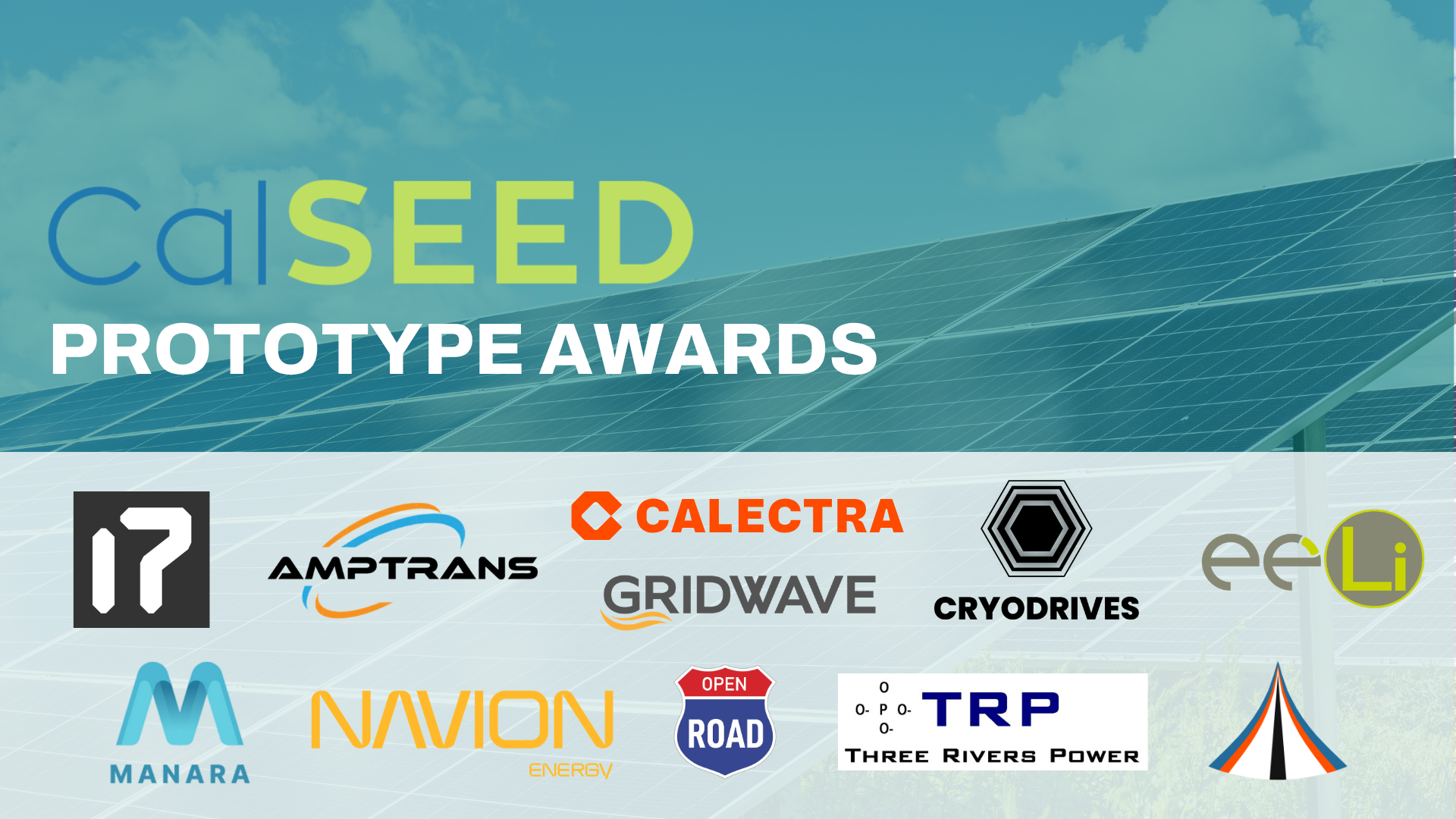 CalSEED Cohort 7 Prototype Awards Announcement